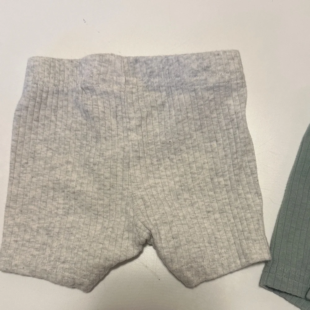 Carter's Little Planet Organic Baby Shorts in Light Gray